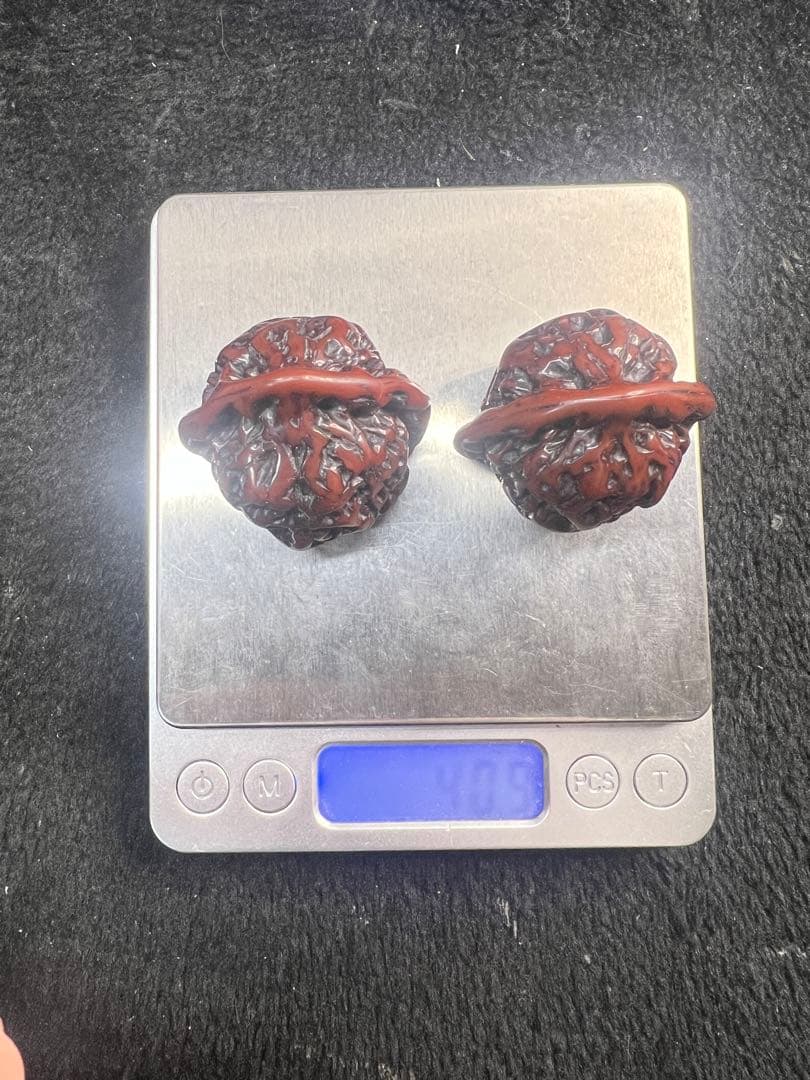 遊ぶ胡桃、「官帽」文玩核桃、クルミ核桃セットJST26101