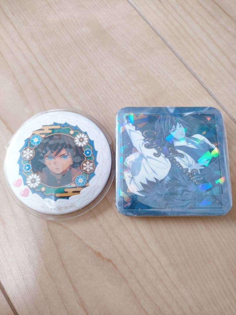 鬼滅の刃 冨岡義勇 2025プリロール・ MOCKTAILグリッター缶バッジ