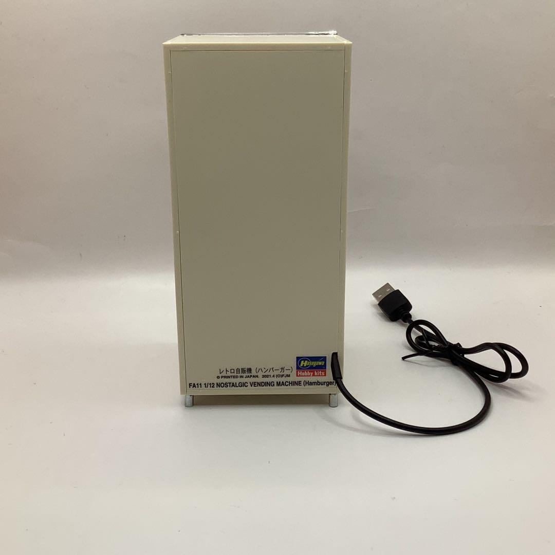 【ワニマ】LED点灯加工 ハンバーガー自販機 1/12 模型完成品