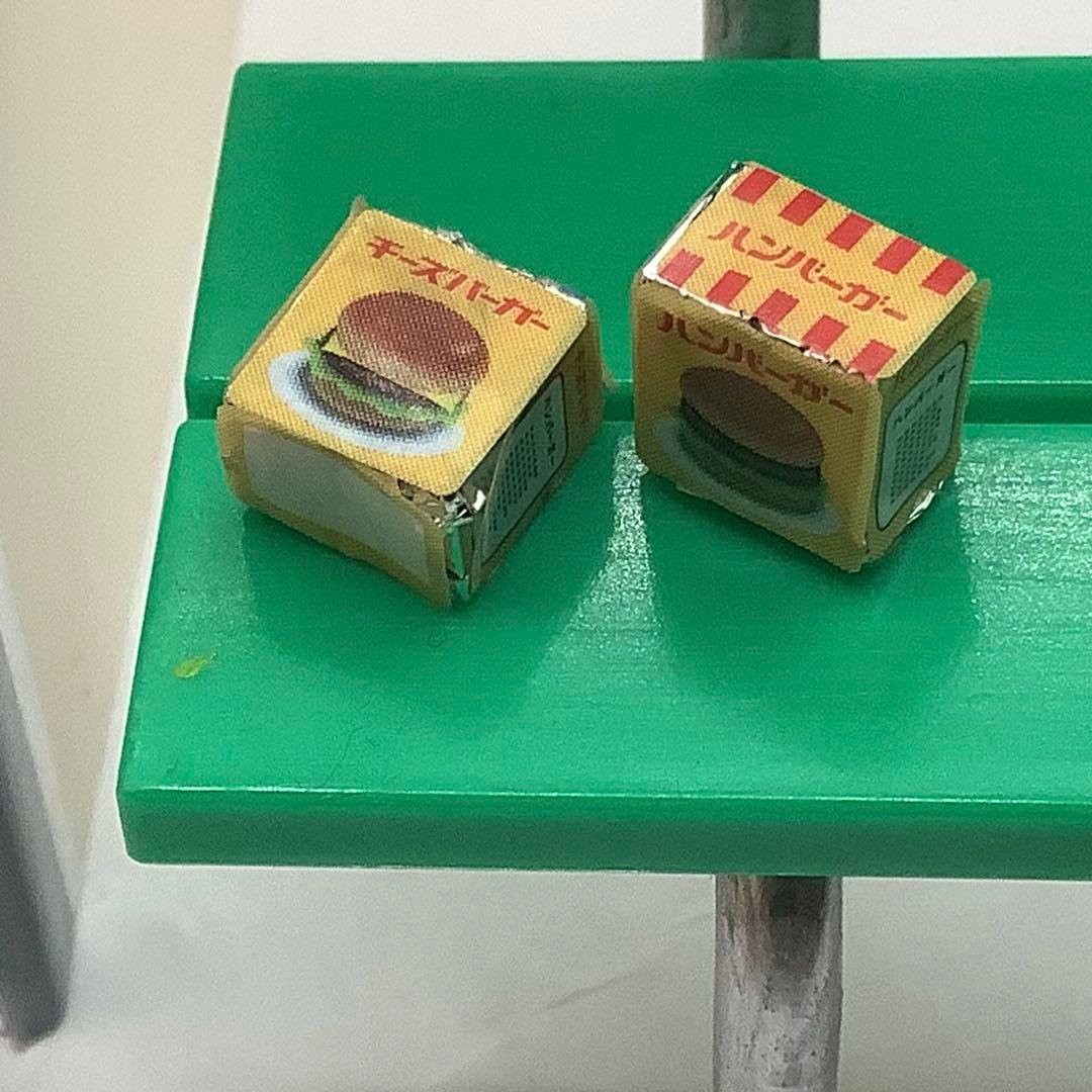 【ワニマ】LED点灯加工 ハンバーガー自販機 1/12 模型完成品