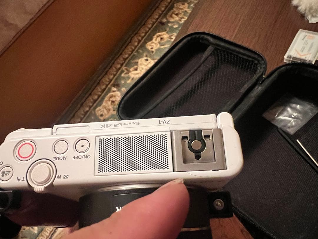 SONY ZV-1 ホワイト 4K動画撮影