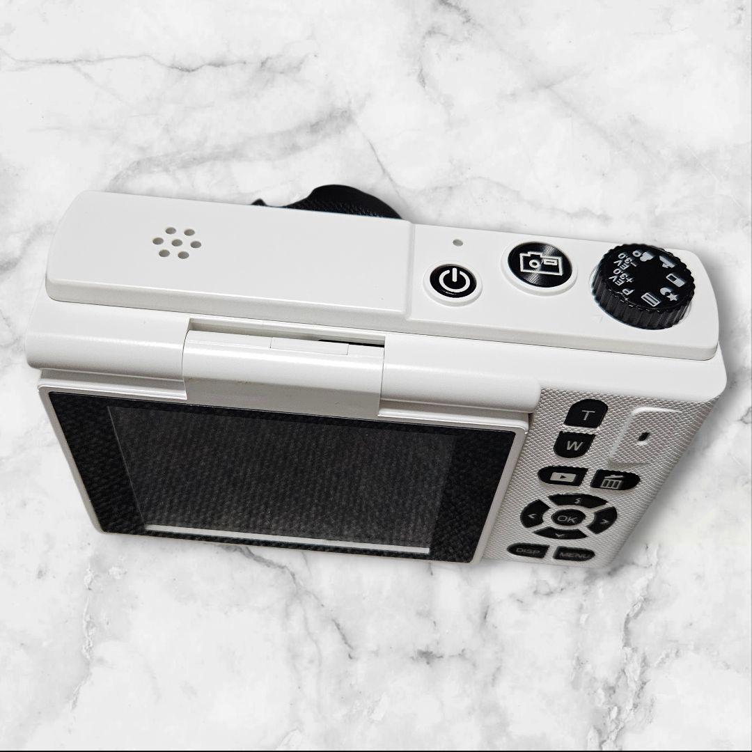 デジカメ 5K 7500万画素 デジタルカメラ 自撮り ウェブカメラ