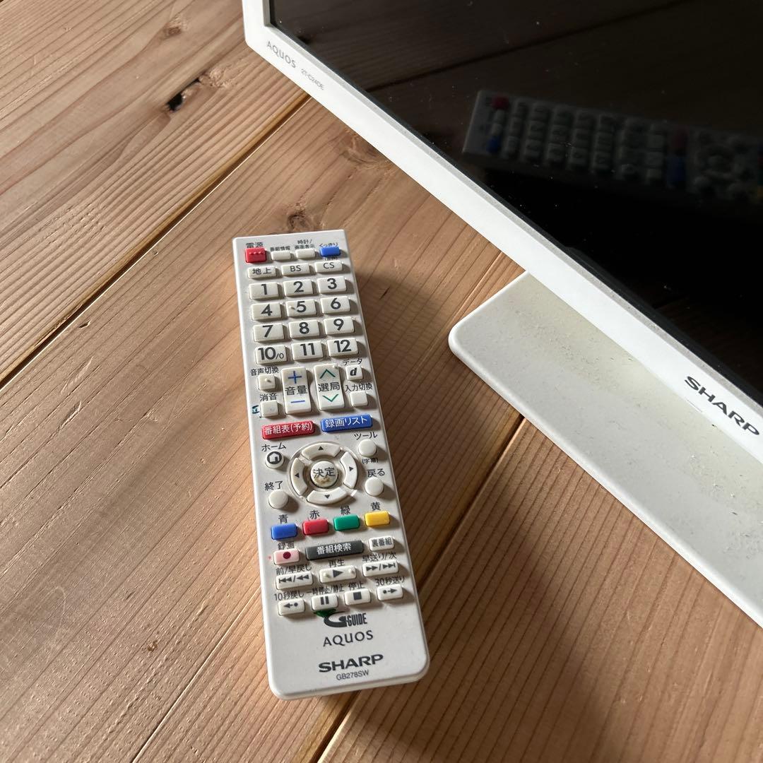 SHARP 24インチ液晶テレビ 2T-C24DE ジャンク品