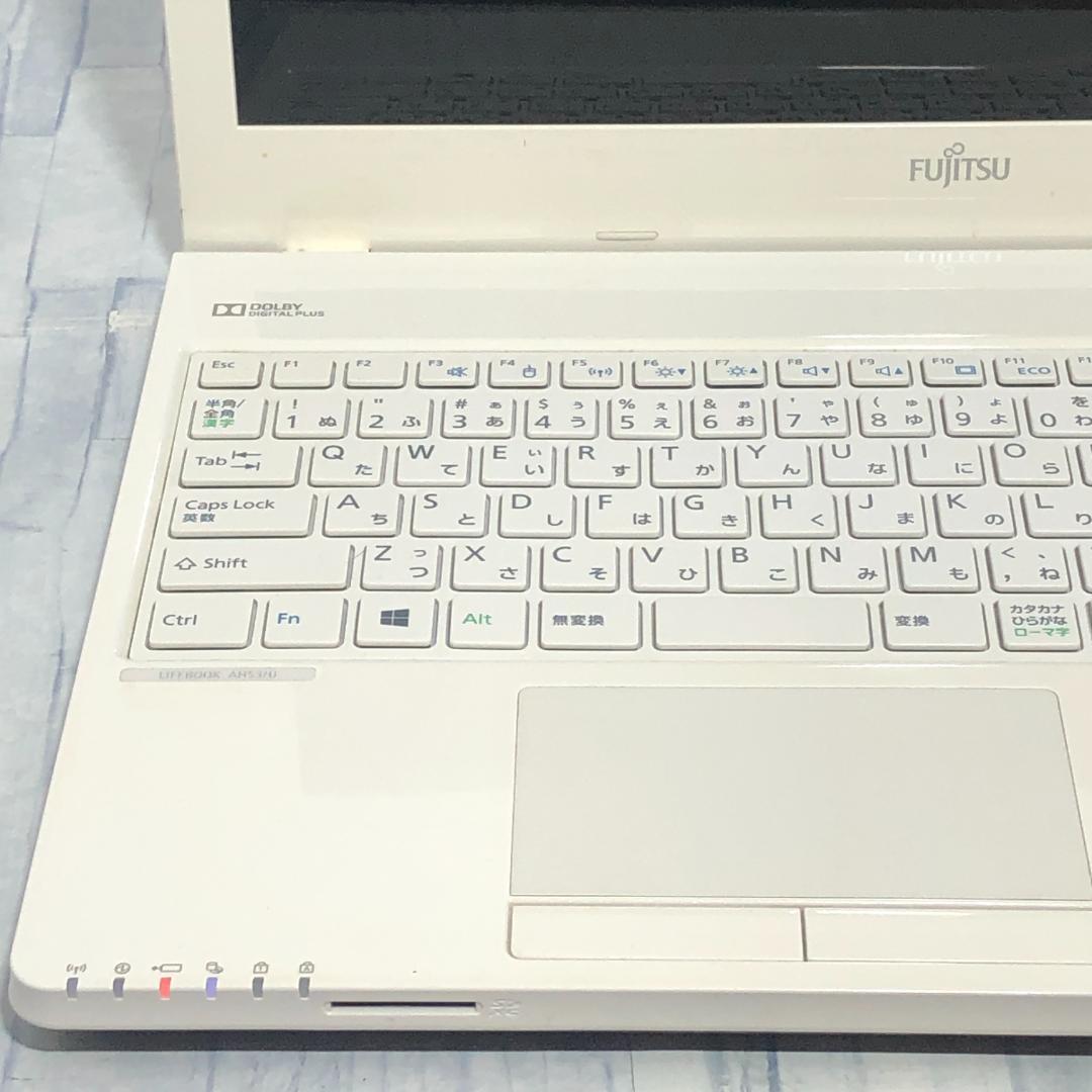 FMVノートパソコン本体 Core i7/1TB/8GB/Windows10搭載