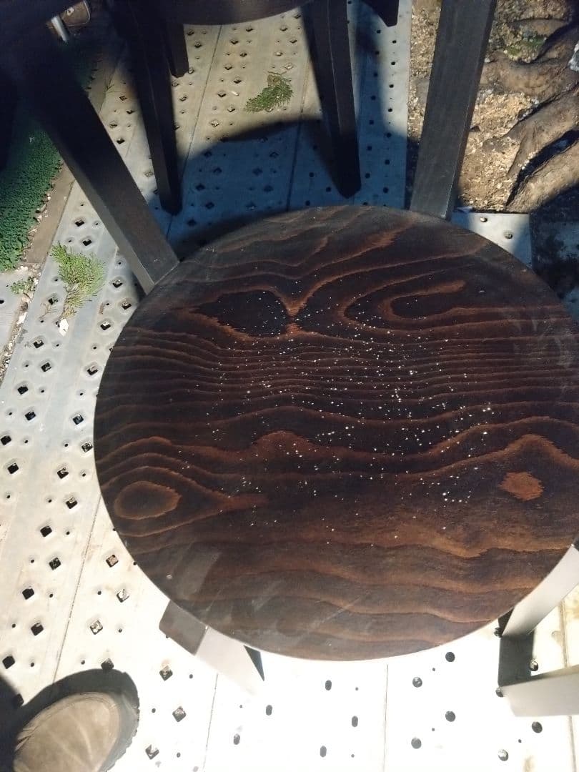 TON ダークブラウン木製椅子 2脚セット