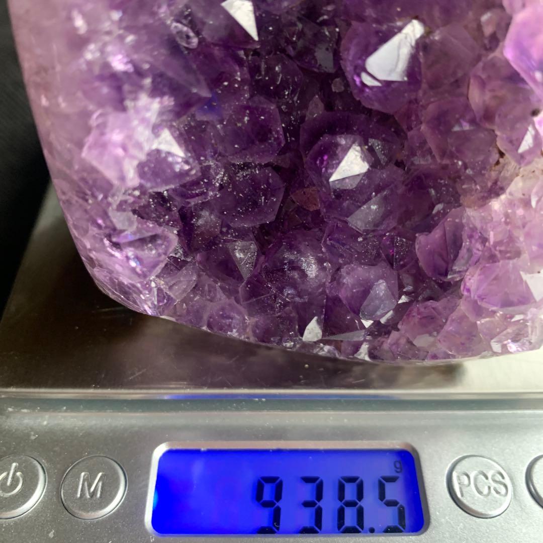 アメジストドーム約938.5g アメジストクラスター　ジオード　美結晶！最終価格