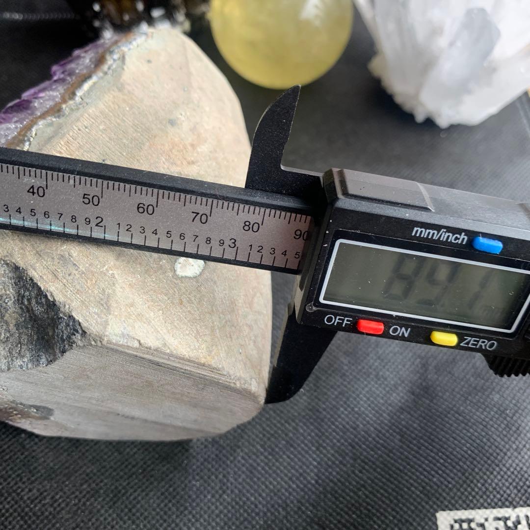 アメジストドーム約938.5g アメジストクラスター　ジオード　美結晶！最終価格