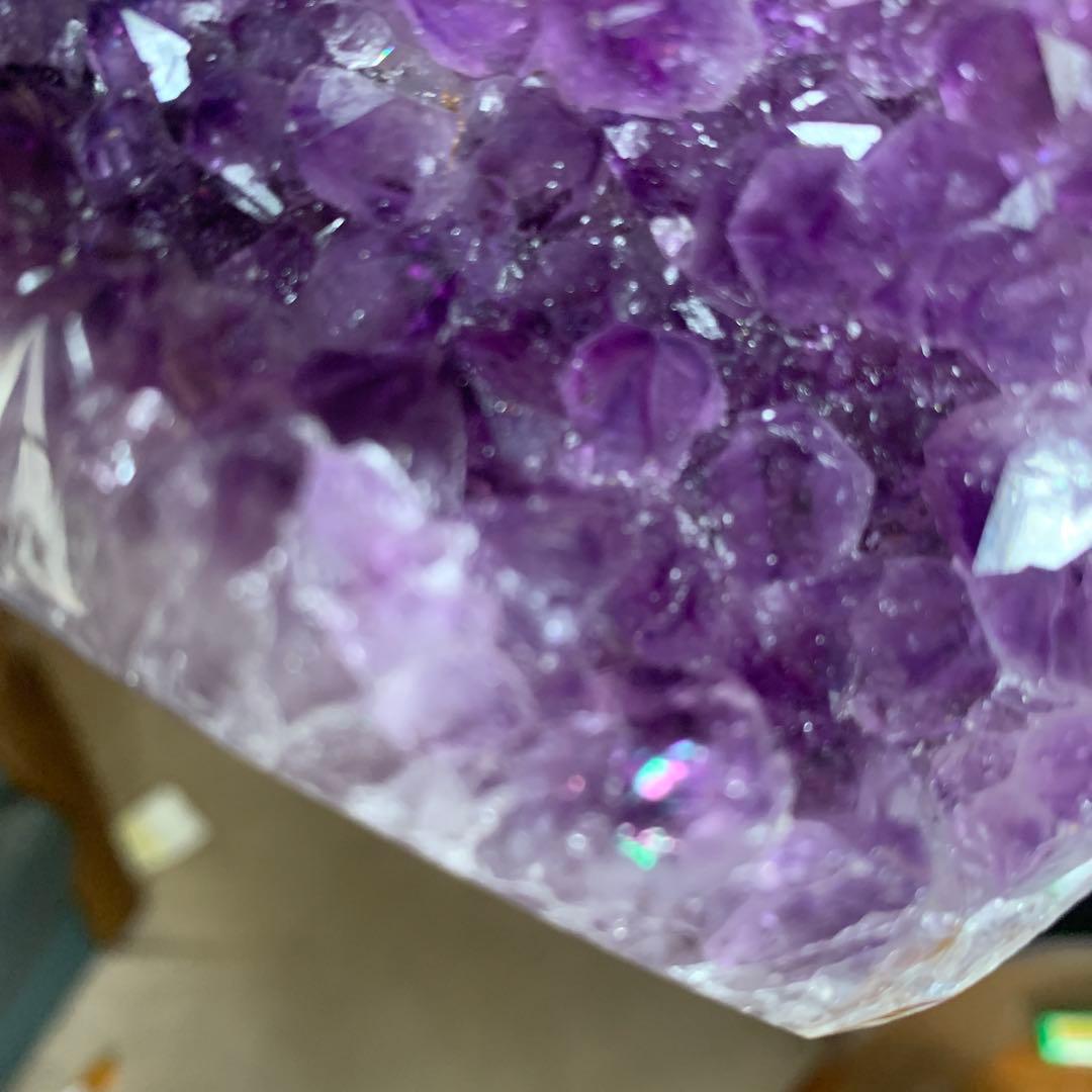 アメジストドーム約938.5g アメジストクラスター　ジオード　美結晶！最終価格
