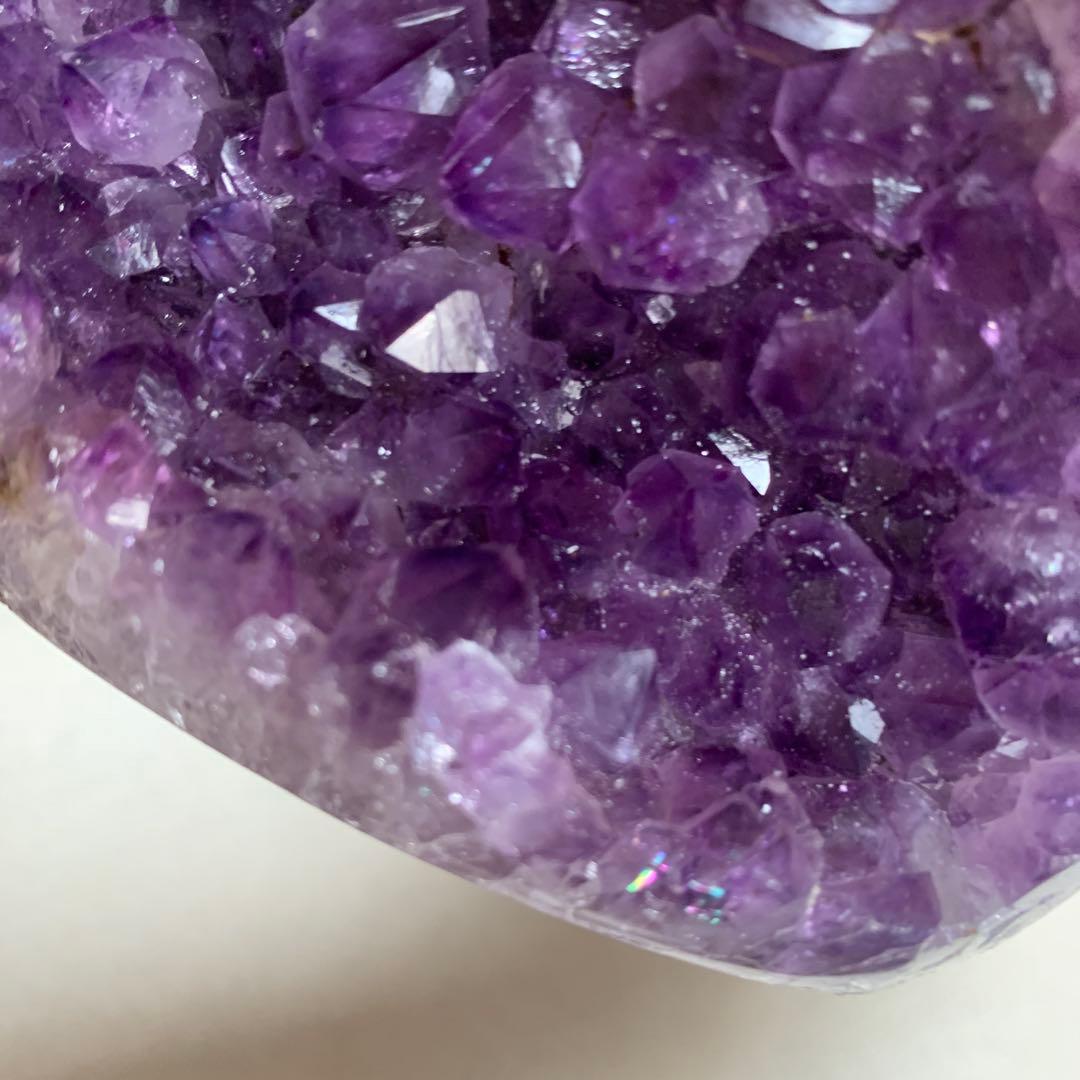 アメジストドーム約938.5g アメジストクラスター　ジオード　美結晶！最終価格