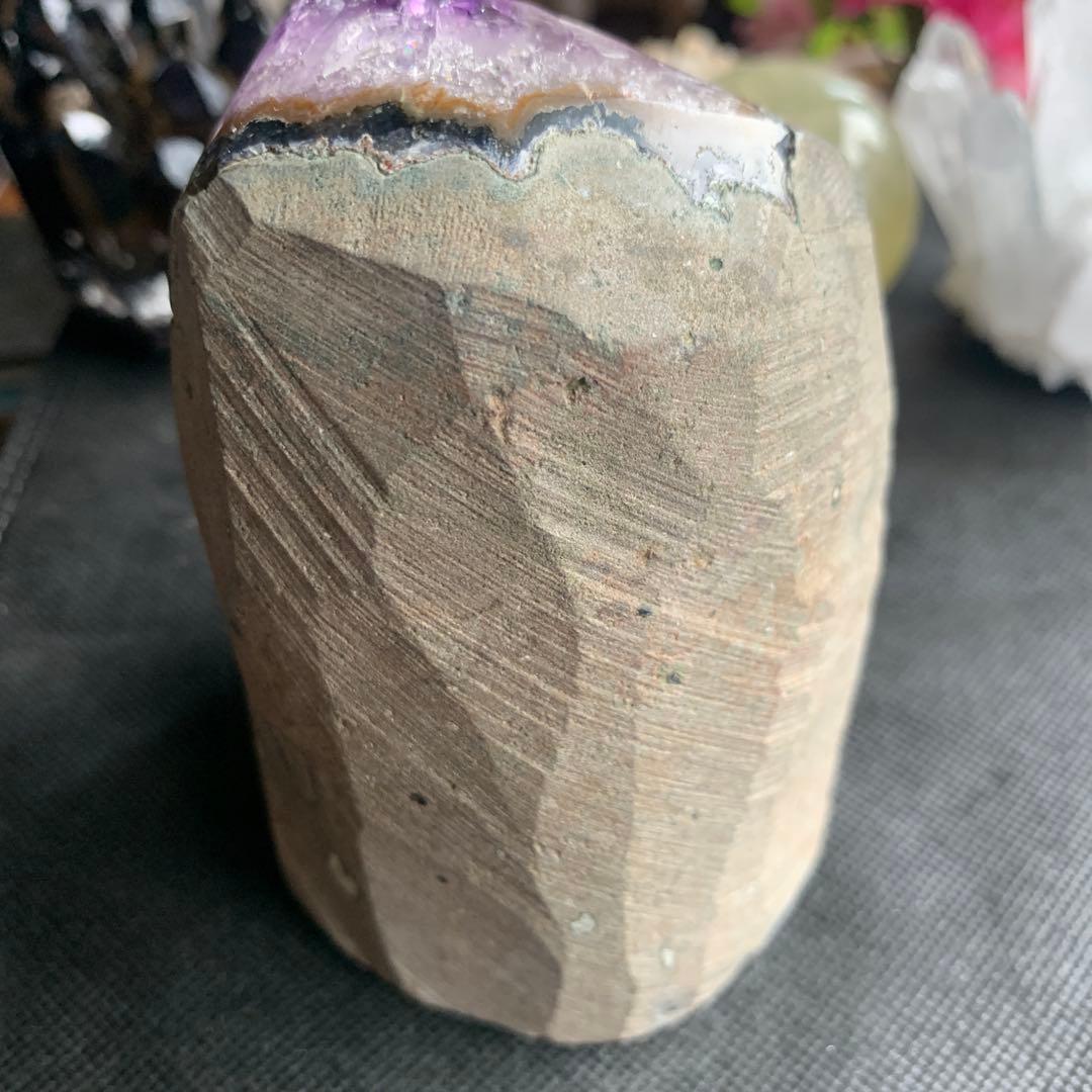 アメジストドーム約938.5g アメジストクラスター　ジオード　美結晶！最終価格