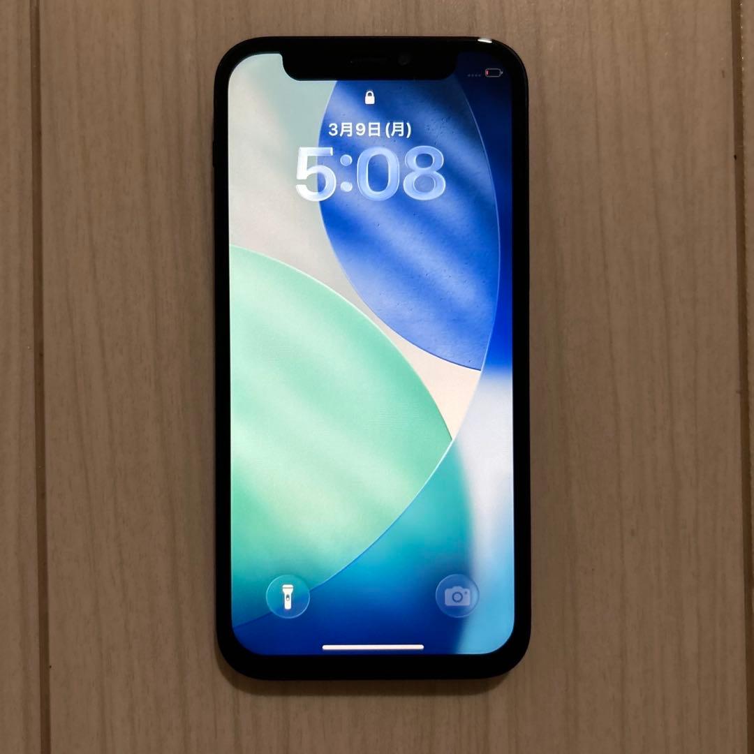 iPhone 12mini ブラック　ニマソ フィルム NIMASO 64G