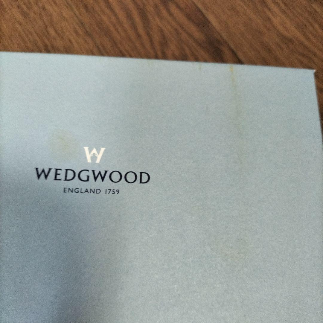 【未使用】ウェッジウッド　ブルーエレファト　リーフプレート