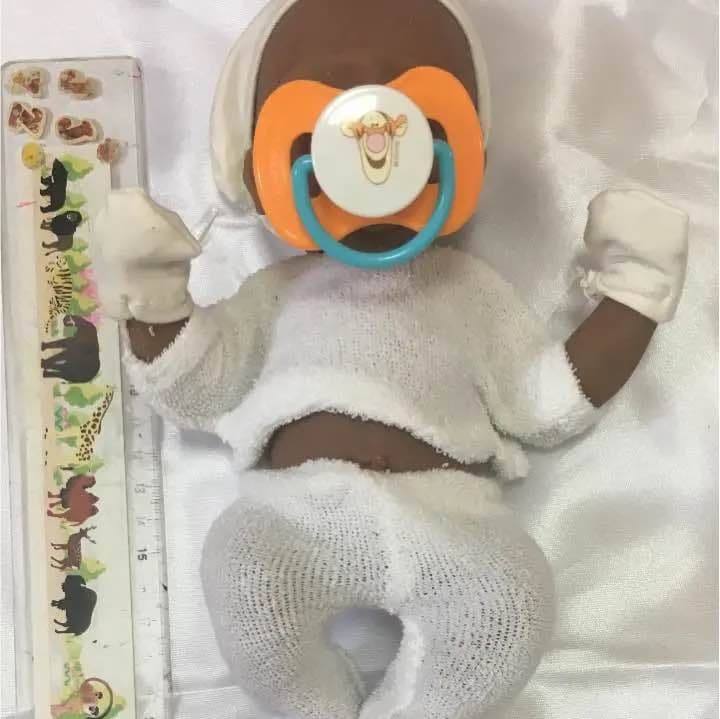 シリコンベビー 20cm 黒人ちゃん