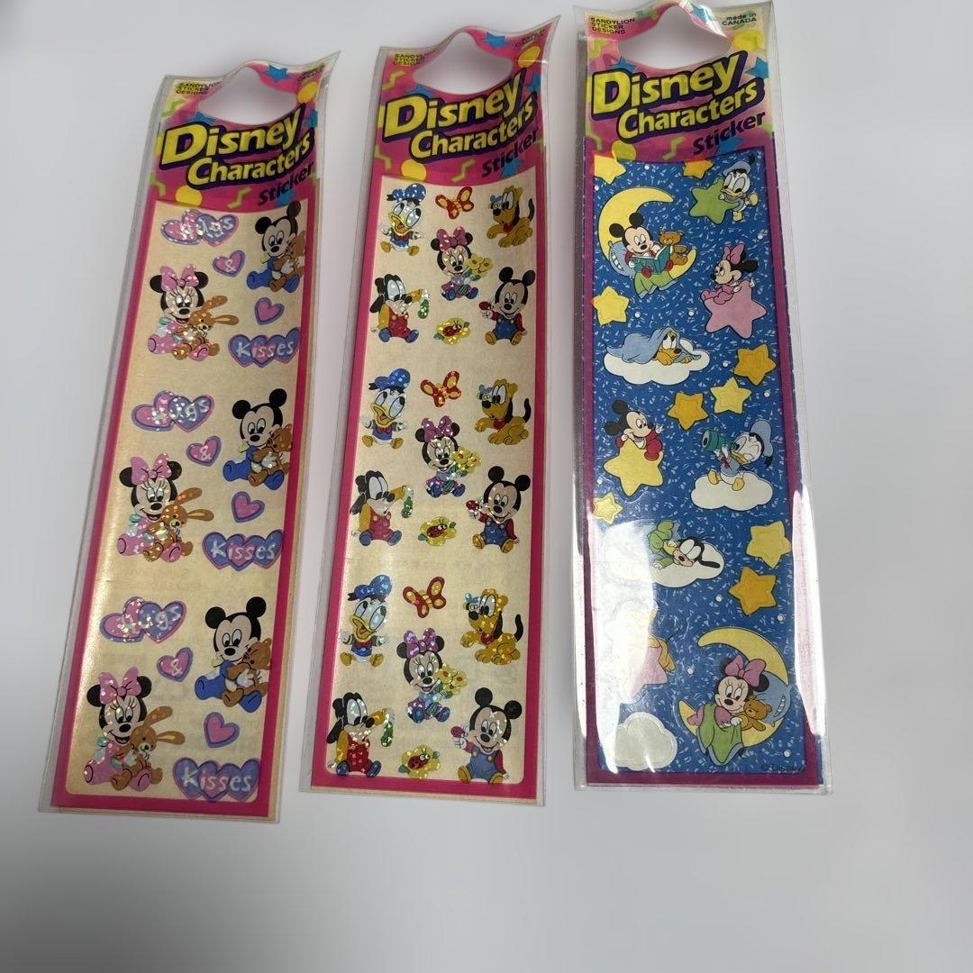 10枚　ディズニー　サンディライオン　シール　ステッカー　ミッキー　ミニー