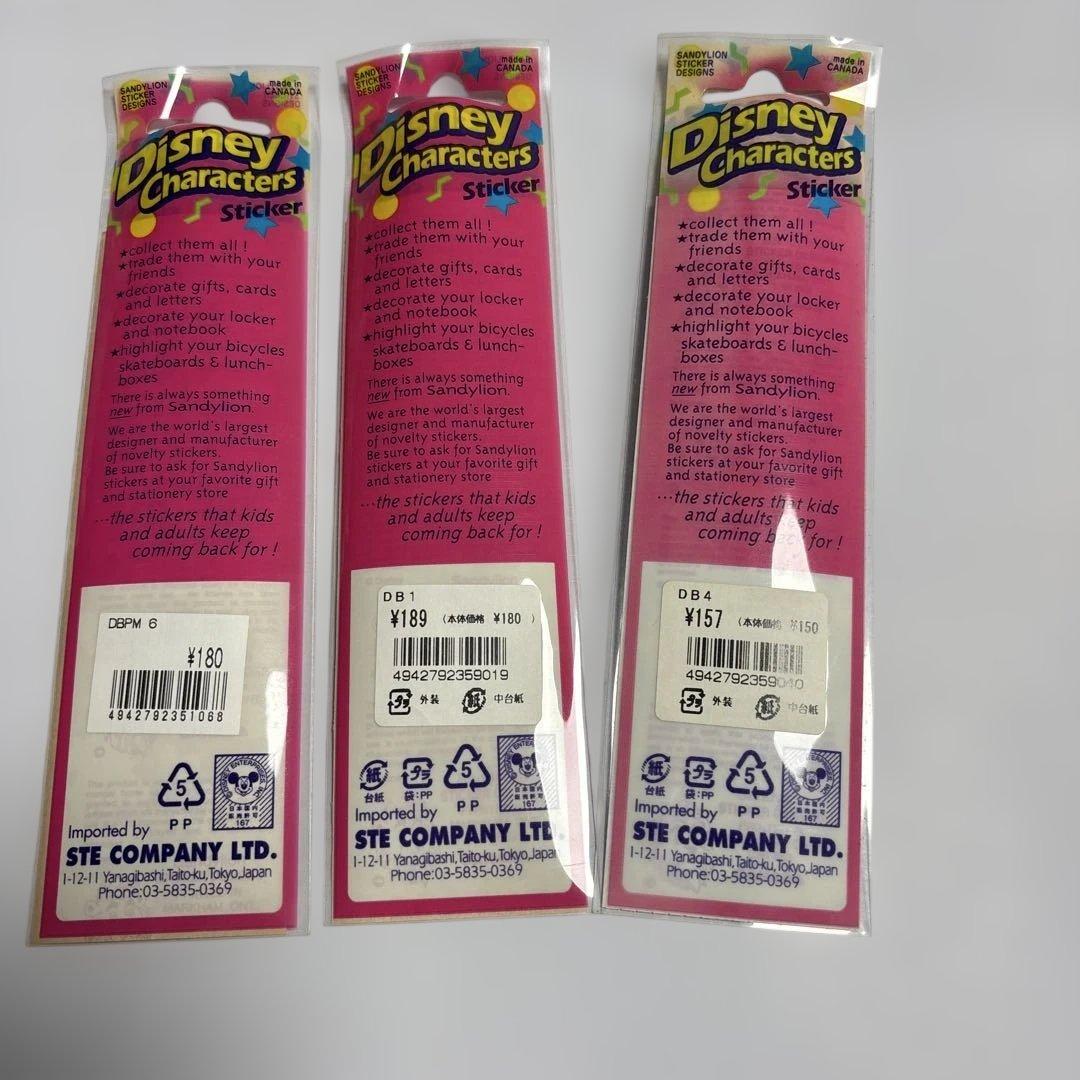 10枚　ディズニー　サンディライオン　シール　ステッカー　ミッキー　ミニー