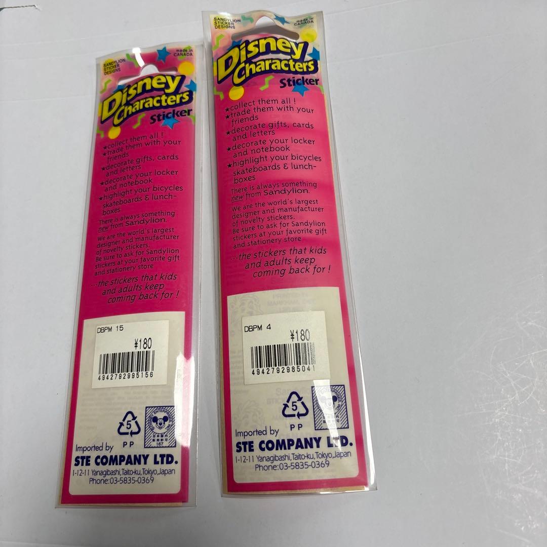 10枚　ディズニー　サンディライオン　シール　ステッカー　ミッキー　ミニー