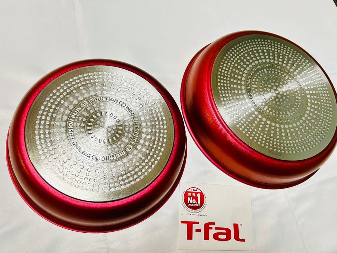 ティファール　ガーネット　フライパン　アンリミテッドIH対応最高峰2点セット