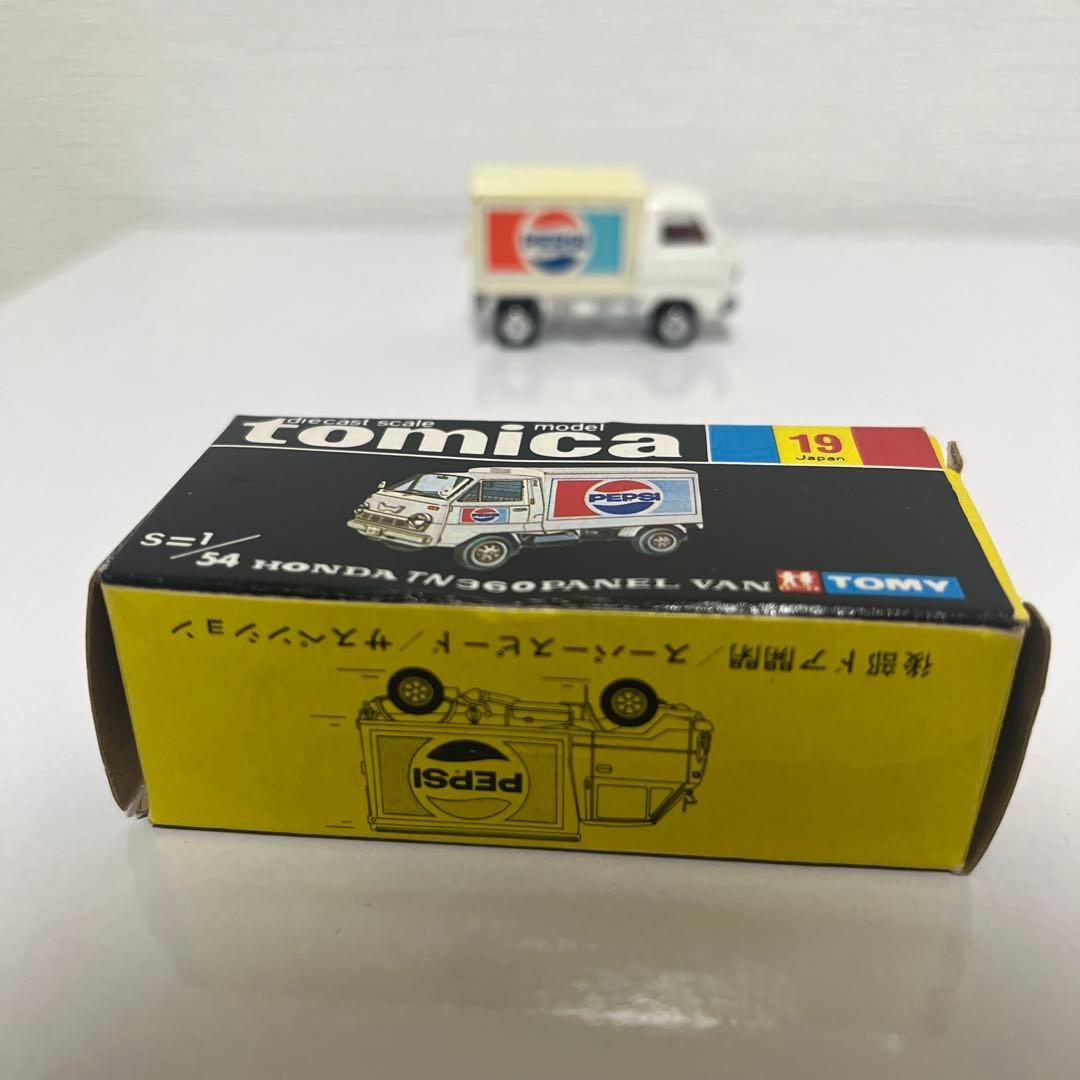 黒箱トミカ19 ホンダ TN360 ペプシ