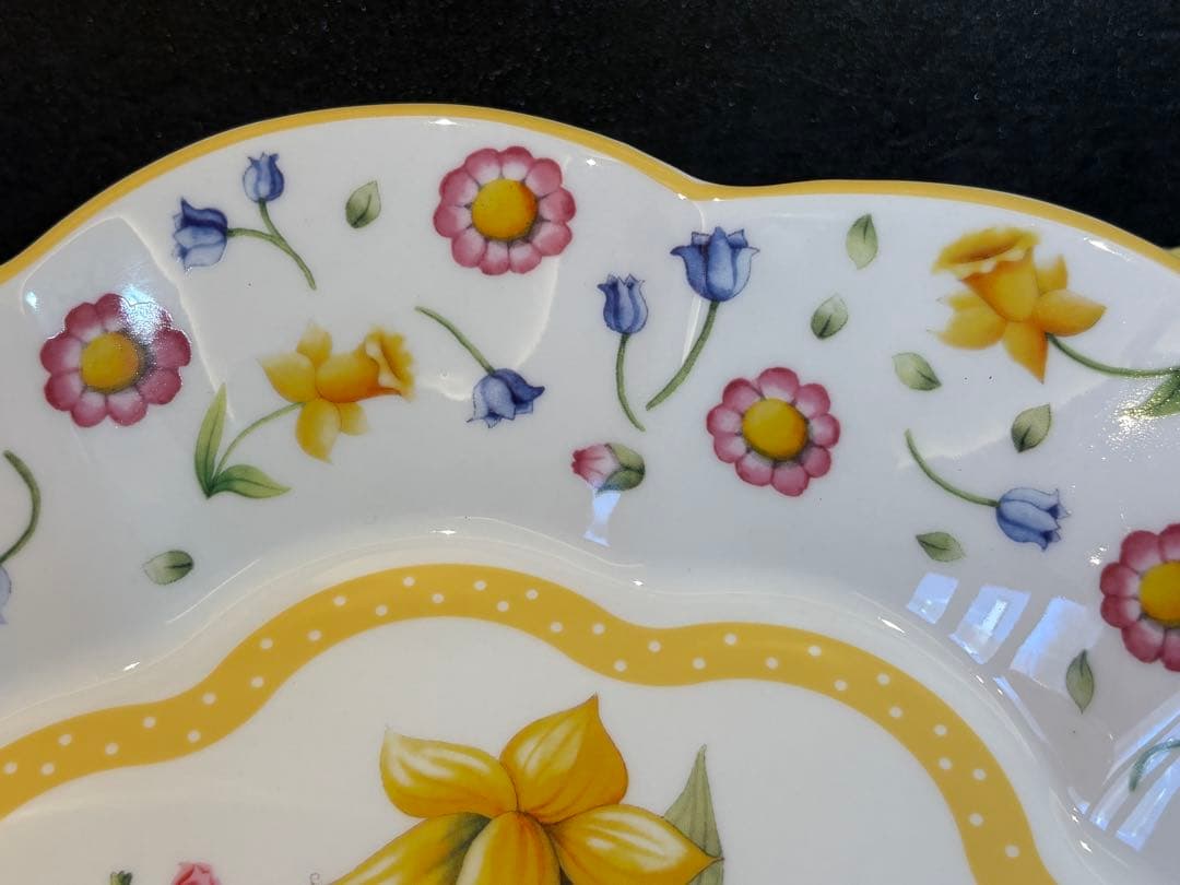 【レア箱付】　ビレロイ&ボッホ　ボウル大　プレート　イースター