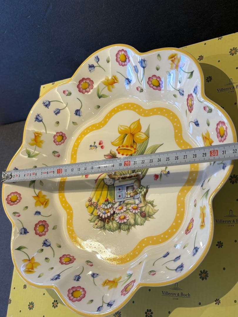 【レア箱付】　ビレロイ&ボッホ　ボウル大　プレート　イースター