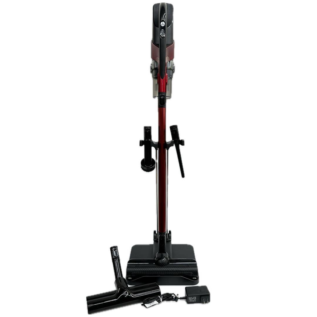 VC-CLX50 東芝　コードレス 掃除機　セット　中古　スティック　赤