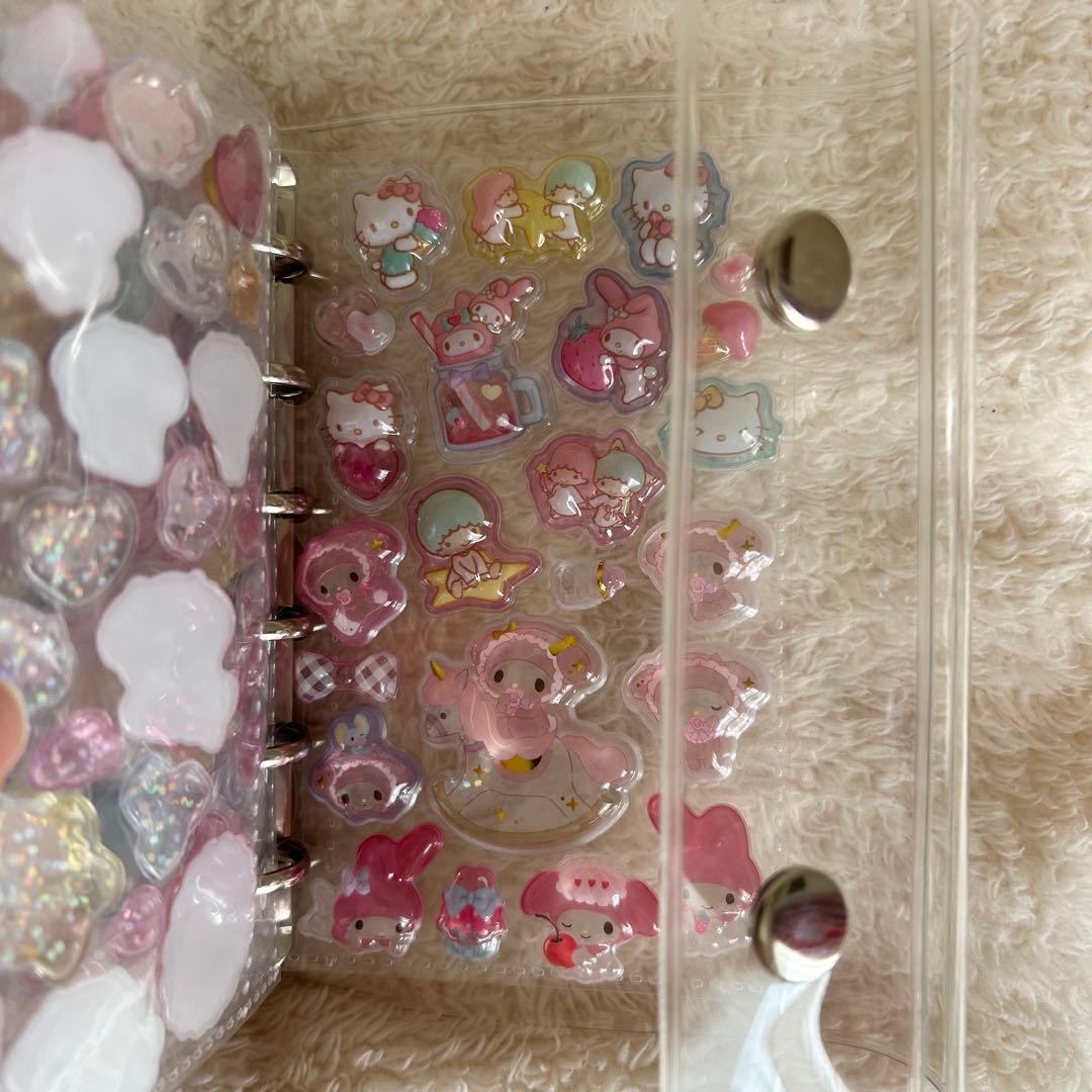 サンリオ　ボンボンドロップシール　シール帳　完成