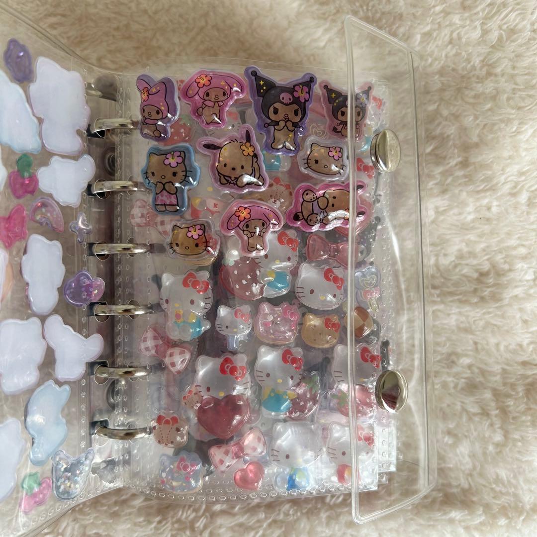 サンリオ　ボンボンドロップシール　シール帳　完成