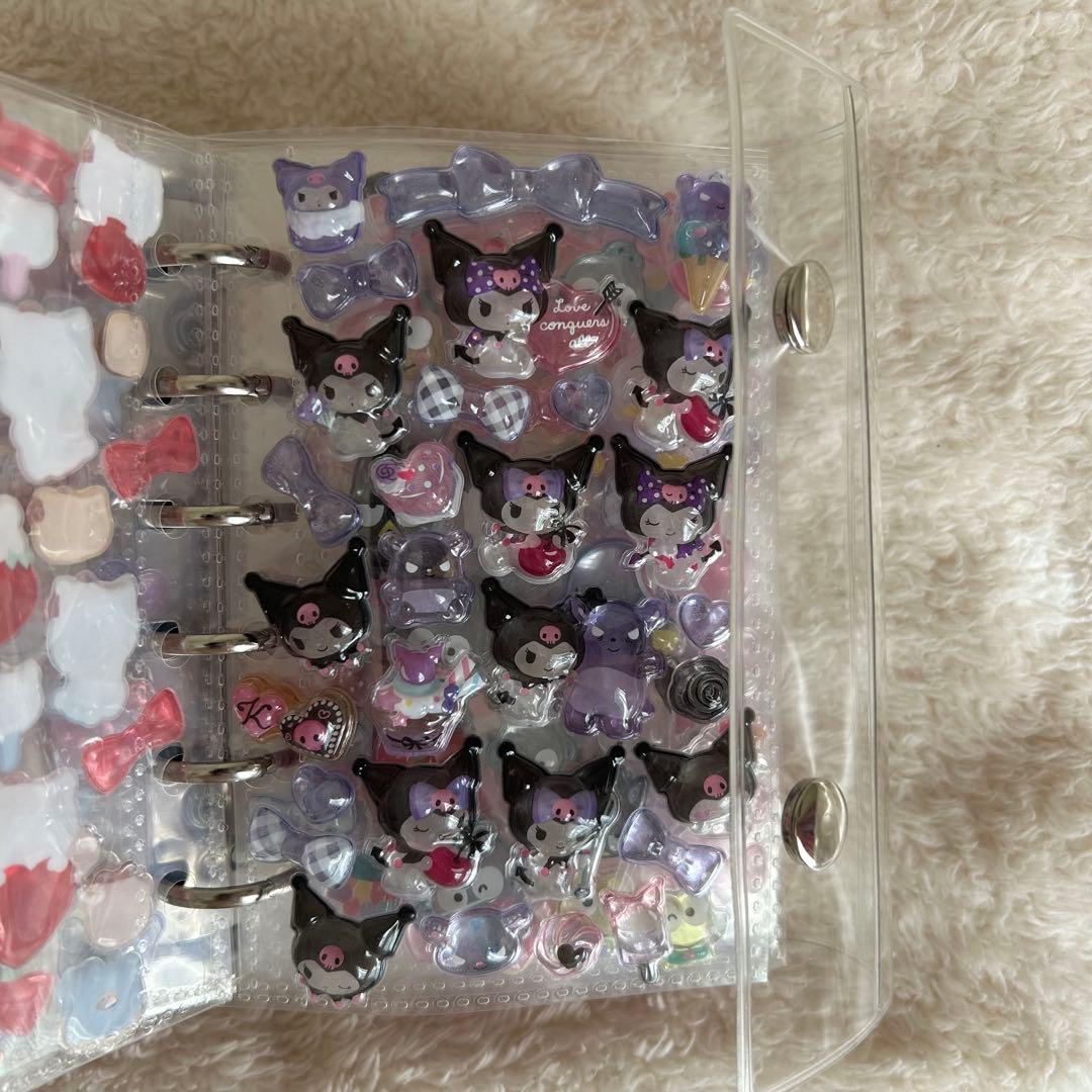 サンリオ　ボンボンドロップシール　シール帳　完成