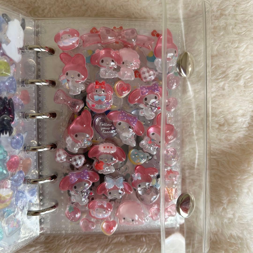 サンリオ　ボンボンドロップシール　シール帳　完成
