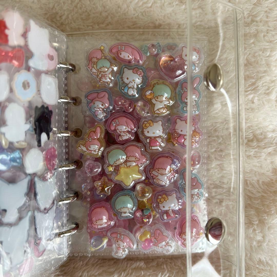 サンリオ　ボンボンドロップシール　シール帳　完成