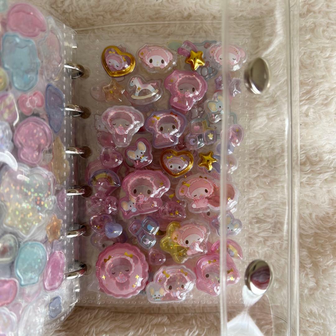 サンリオ　ボンボンドロップシール　シール帳　完成