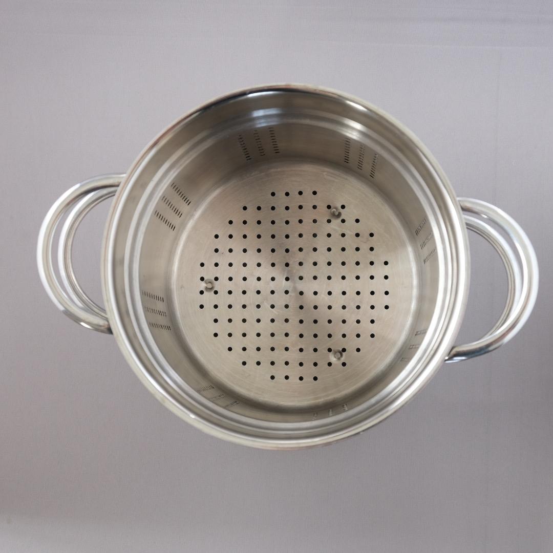 WMF 両手鍋 パスタ鍋 18cm ミニパスタポット 取扱説明書・ハンドブック付