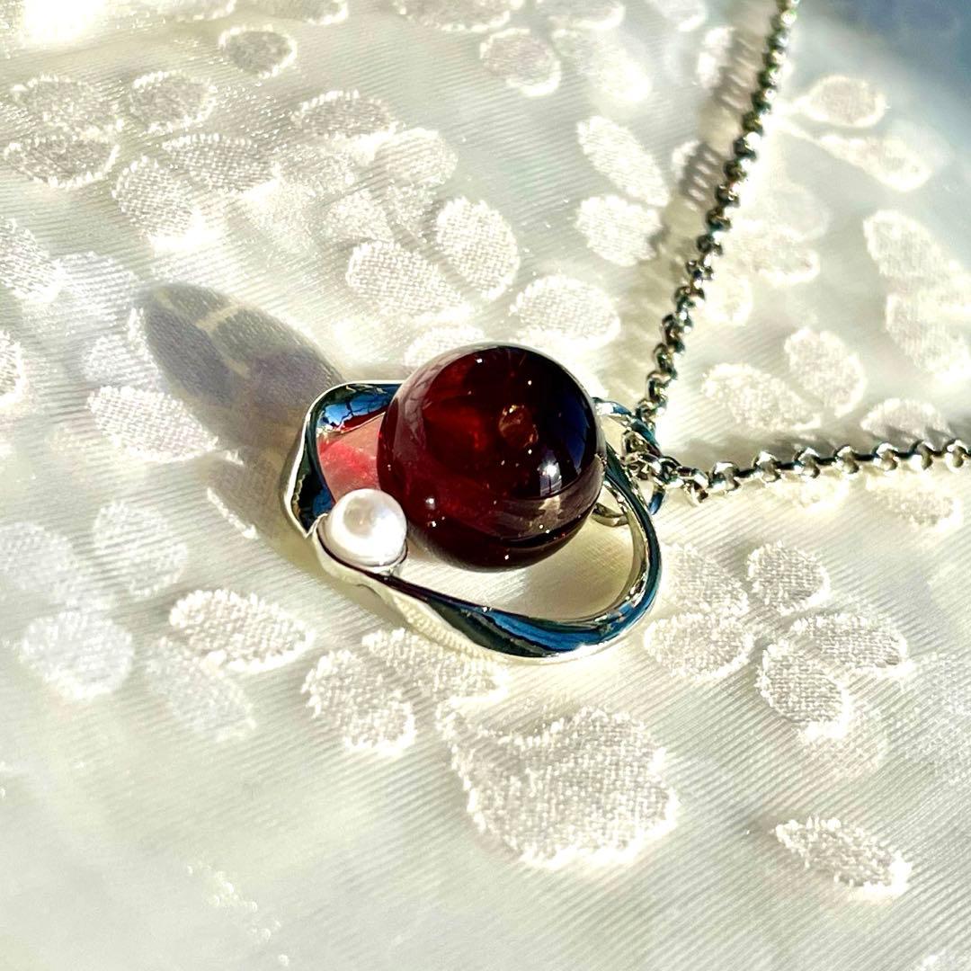 12個セット　ちょっと小さい宝石のような桃色と水晶　レジンネックレス