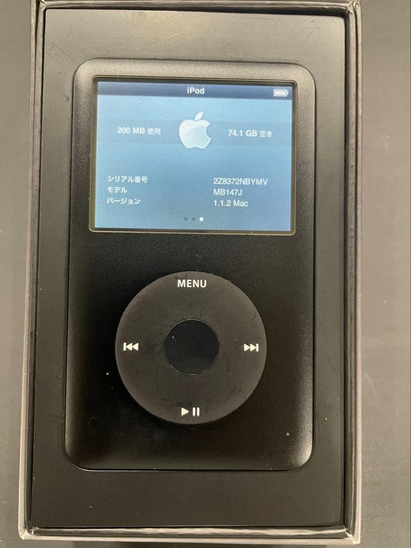 iPod Classic 第6世代 80GB A1238 MB147J