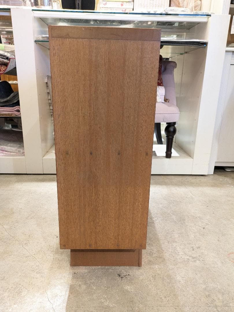 1【大特価】 ガラス キャビネット レトロ サイドボード 本棚 木製 無垢