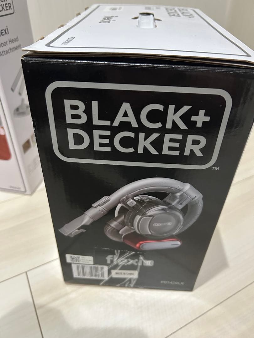 【新品未開封品】BLACK+DECKER flexi 掃除機 14.4V