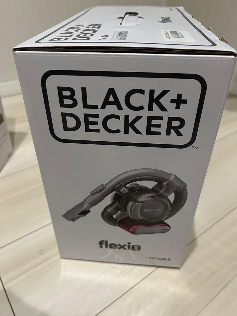 【新品未開封品】BLACK+DECKER flexi 掃除機 14.4V