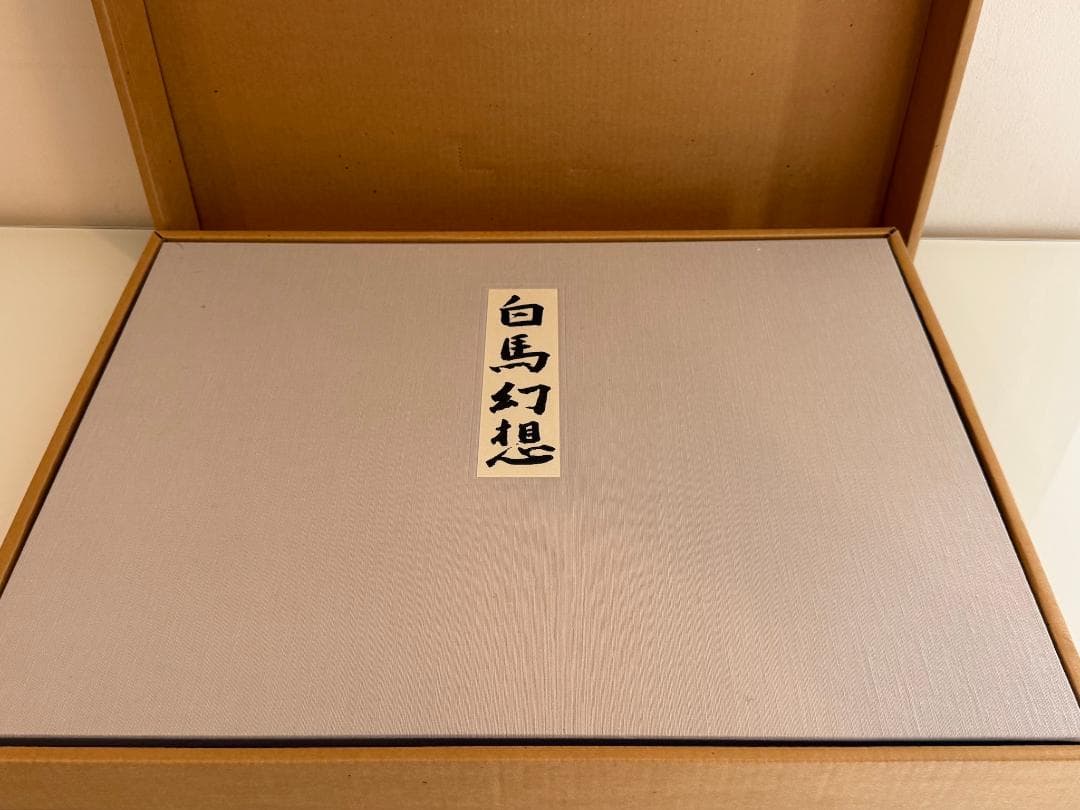 東山魁夷 白馬幻想 日本経済新聞社 希少品