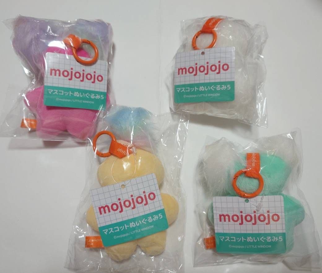 mojojojo マスコットぬいぐるみ５　全4種セット