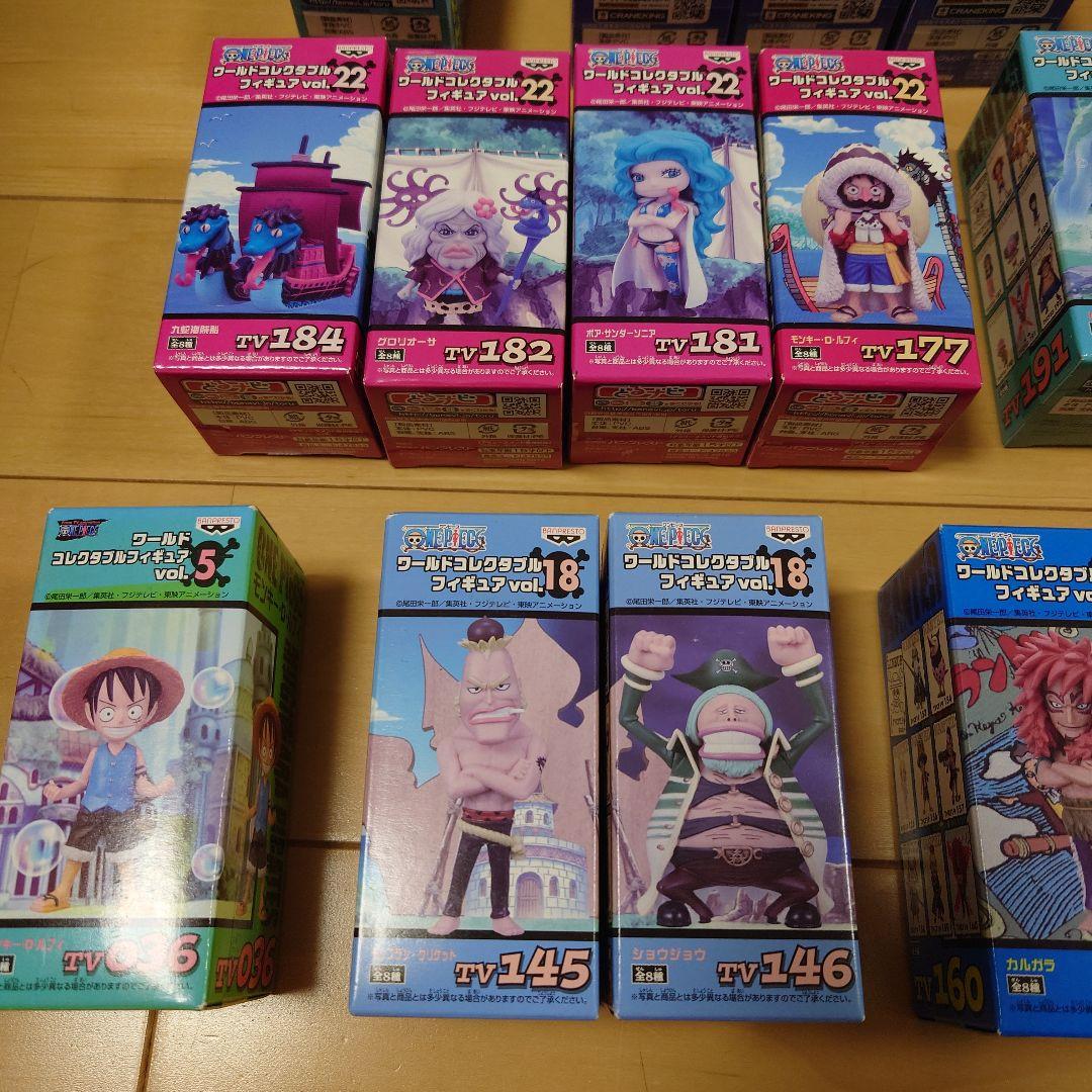 ワンピース ワーコレ　フィギュア セット　59体
