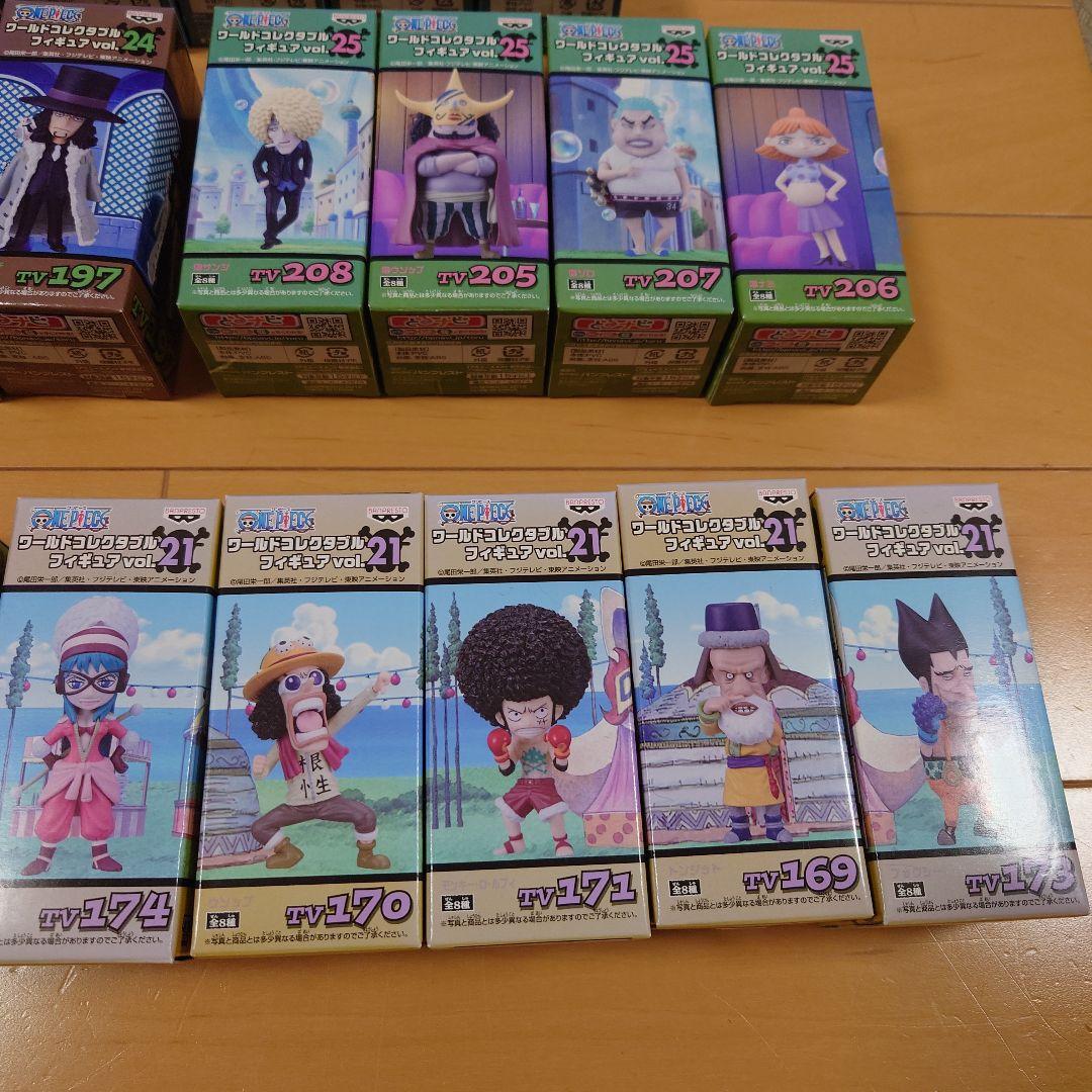 ワンピース ワーコレ　フィギュア セット　59体