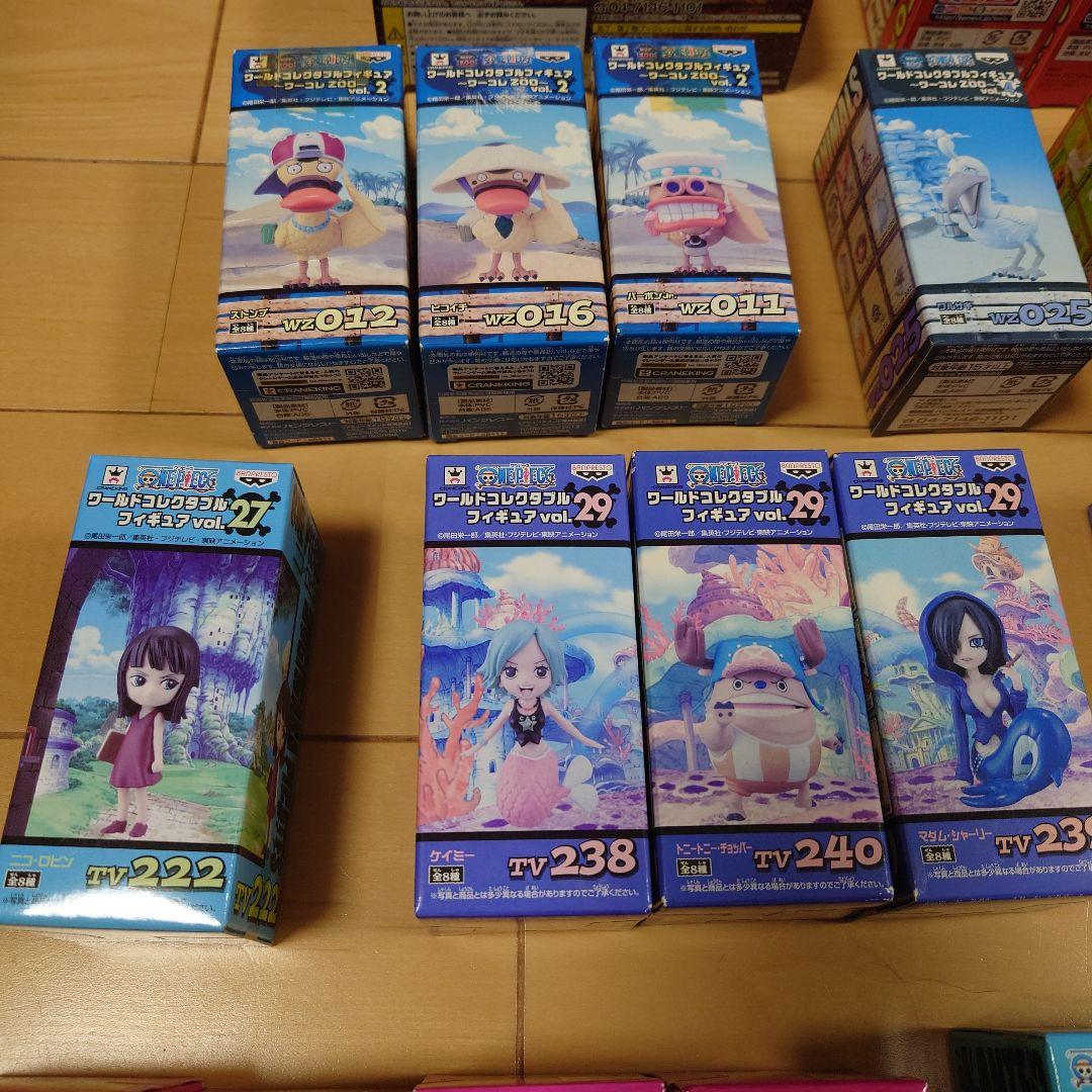 ワンピース ワーコレ　フィギュア セット　59体