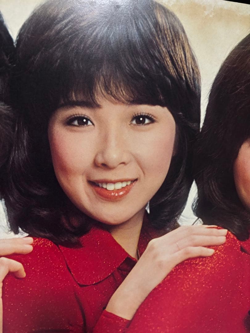 貴重　当時物　キャンディーズ　木製パネル　70×50 昭和アイドル