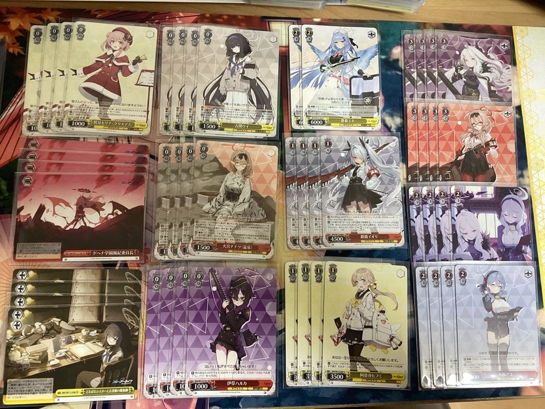 【デッキ　まとめ売り】ブルアカ　赤黄風紀委員軸