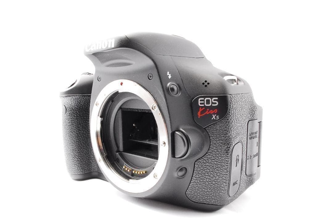初心者おすすめ✨Canon EOS Kiss X5 一眼レフ スマホ転送 バッグ