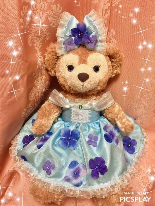 るり★ユニベア用オーダー水色ドレス★