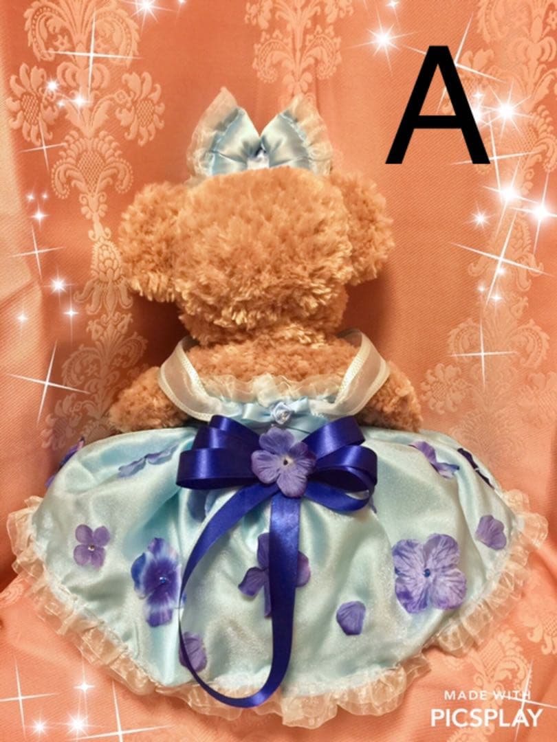 るり★ユニベア用オーダー水色ドレス★
