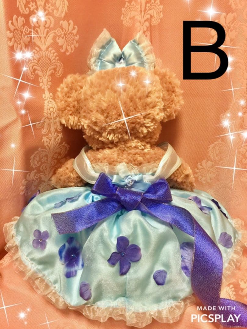 るり★ユニベア用オーダー水色ドレス★