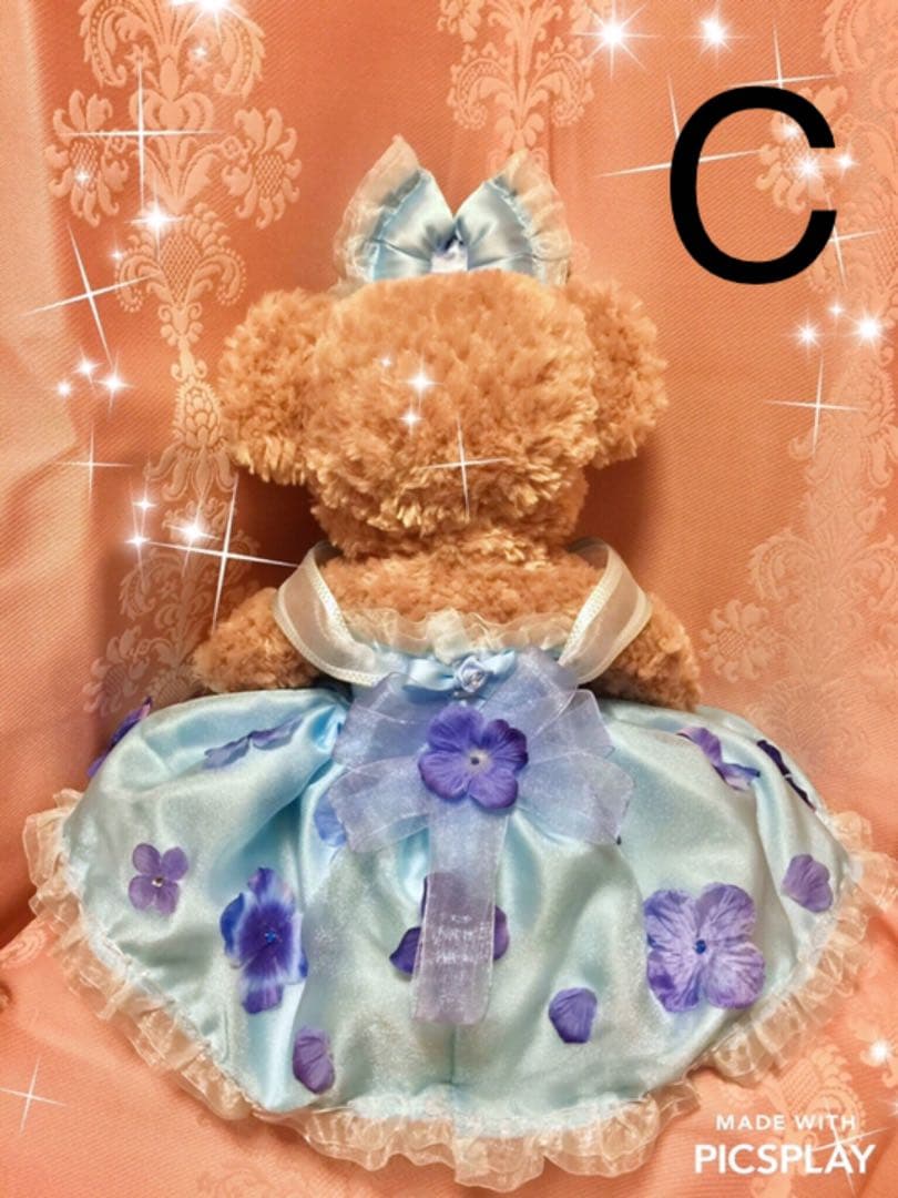 るり★ユニベア用オーダー水色ドレス★