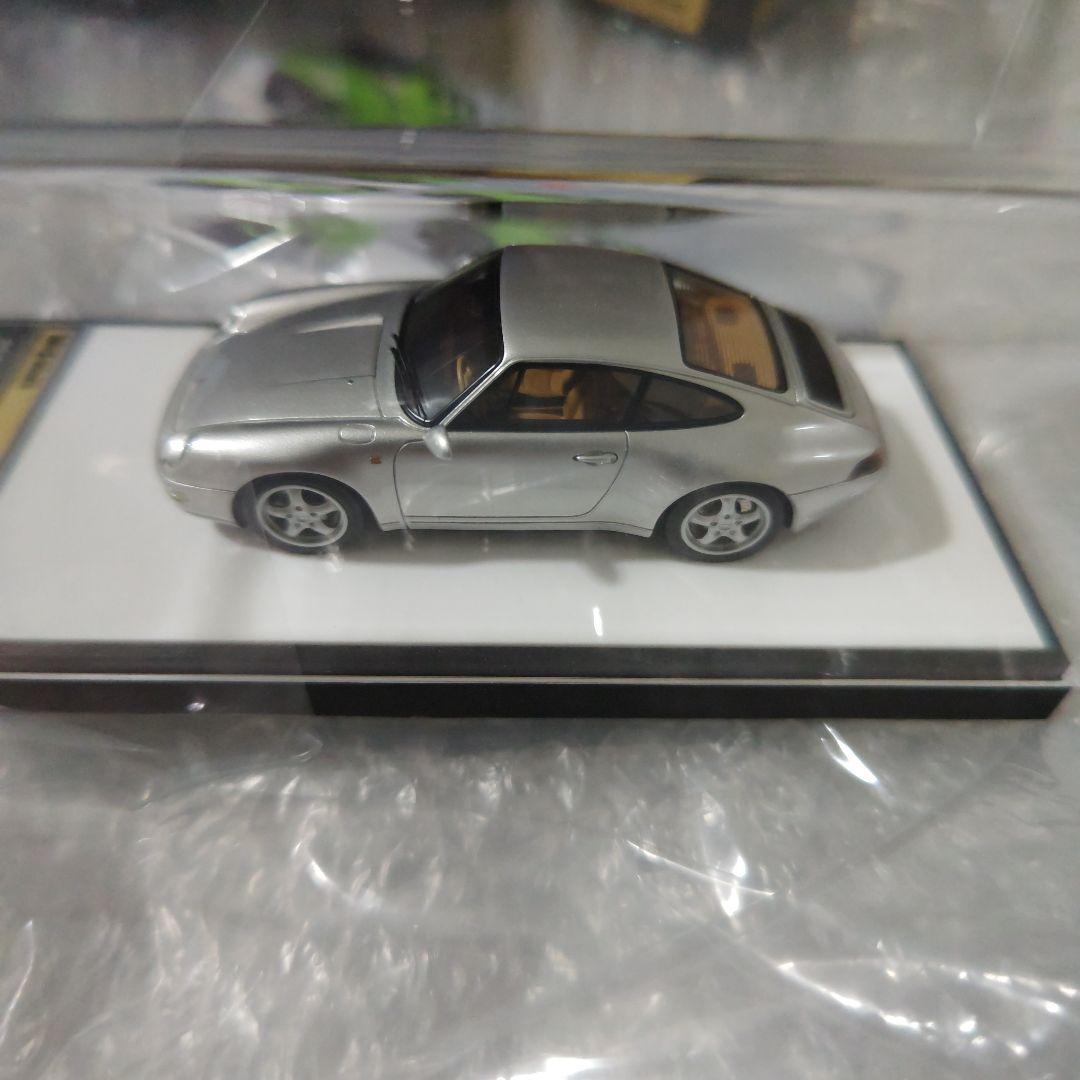 1/43　VISION　ポルシェ911　カレラ4　シルバー　1995